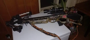 Barnett Droptine STR Camoflauge Crossbow with Quiver "USED" - Picture 1 of 1