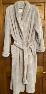 Carole Hochman Long Robe Womens Size XL Purple Plush Fleece Wrap Pockets - Picture 1 of 11