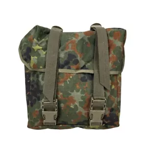 German Army Flecktarn Pouch Gas Mask Bag Respirator Pack - Picture 1 of 4