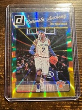 A131,000 - 2016-17 Donruss Holo Laser Green and Yellow #59 Carmelo Anthony