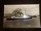 Ss 'Dinard' Steamship Real Photograph Postcard Valentines