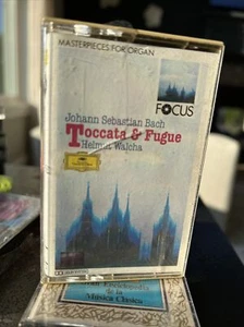 Bach, Toccata & Fugue - Helmut Walcha organ (Cassette Tape) Focus 419 659-4 - Picture 1 of 6