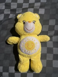 Care Bears Plüsch FUNSHINE BEAR 8 Zoll gelbe Beanie (nur spielen/lebendig 2014) - Bild 1 von 7