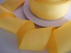10 yards Solid Grosgrain 2" Wide Ribbon/Craft/50mm/Bow/Supply GR20-06 Yellow