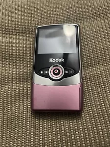 KODAK ZI6 PINK POCKET VIDEO CAMCORDER CAMERA HD NOT TESTED - Picture 1 of 3