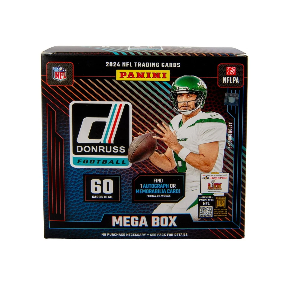 2024 Panini Donruss NFL Football Factory Mega Box IN HAND 