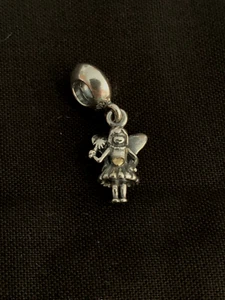 Authentische Pandora Sterlingsilber Märchen Fee mit 14K Herz Perle 791032 NEU - Bild 1 von 4