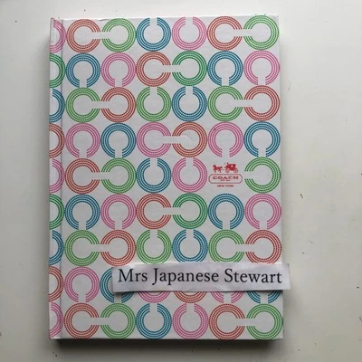 COACH Novelty Plain Notebook Size A5 approx. 5.8" × 8.3" Journal Sketch Notebook - Image 1 of 4