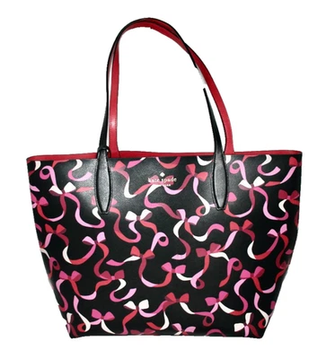 Bolso de Mano KATE SPADE Envoltura Fiesta Grande Reversible de Cuero y Bolsa con Cremallera K4672 Foto 1 de 4
