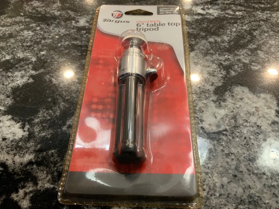 Targus 6” Aluminum Table Top Tripod Universal, Adjustable, Lightweight - TGT-CT7 - Image 1 of 4