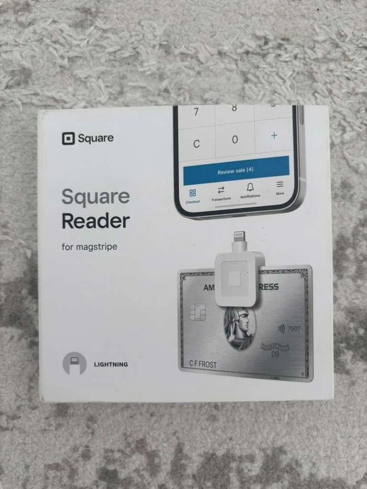 Lector de tarjetas Square A-SKU-0523 para conector Lightning de banda magnética ENVÍO GRATUITO Foto 1 de 1