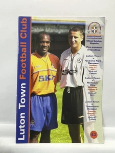Luton Town Football Club offizieller Spielplan Saisonprogramm 2001-2002 - Bild 1 von 4