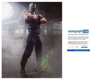 Tom Hardy “Batman The Dark Knight Rises” AUTÓGRAFO ‘Bane’ Firmado 10x8 Foto ACOA - Imagen 1 de 3