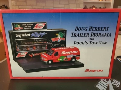 2006 Snap-On Doug Herbert Trailer diorama with Doug's Tow Van NEW IN BOX - Image 1 of 4