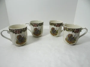 Churchill Thanksgiving Multicolor Tassen Swirl 4er Set England - Bild 1 von 8