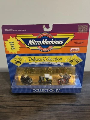 Micro Máquinas Colección Deluxe IV Piezas Móviles Vintage Galoob Foto 1 de 4