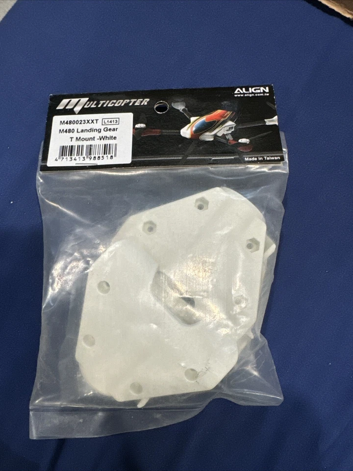 SALE! Align Multicopter Landing Gear White T Mount M480023XXT M470 M480L M690L - Image 1 of 1