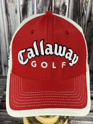 Gorra de béisbol Callaway Tour i FT Fusion Technology roja blanca negra con correa trasera Foto 1 de 4