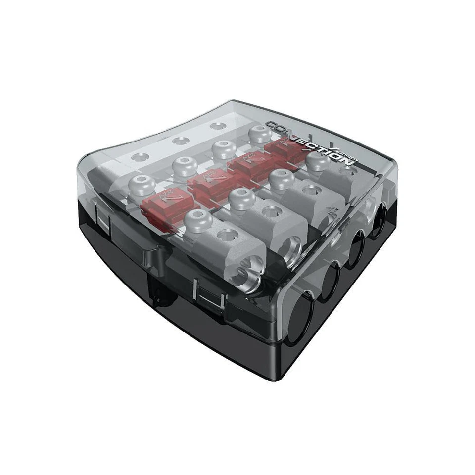 Connection Best BFD 41 AFS Fused Distribution Block Car Amp Amplifiers - Image 1 of 1