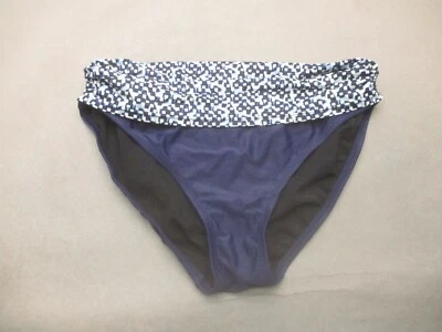 Jaclyn Smith Size 12 Womens Blue Stretch Tummy Control Hipster Bikini Bottom 7M - Image 1 of 4