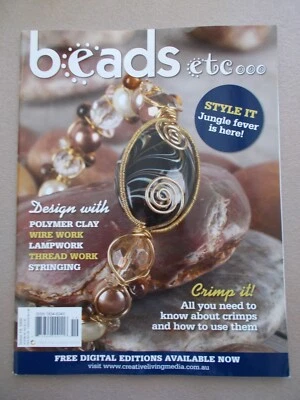 Beads etc #19~Jewellery~Wirework~Polymer~Stringing~Lampwork~Threadwork~Buttons.. - image 1 of 4