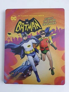 Batman Return Of The Caped Crusaders | Steel Book, Blu-Ray, Like New, RARE - Picture 1 of 5