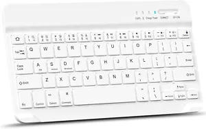 Wireless Bluetooth Keyboard, Ultra-Slim Keyboard, Small Silent Whisper-Quiet Key - Picture 1 of 7