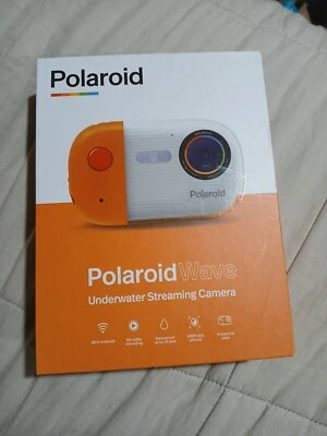 Polaroid Wave Underwater Camera (Orange/White) - Brand New - Image 1 of 3