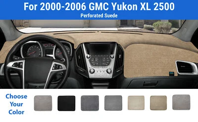 Cubierta de alfombrilla de tablero para GMC Yukon XL 2500 2000-2006 (gamuza Sedona) Foto 1 de 4