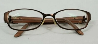 BADGLEY MISCHKA “ZOE” 眼镜框 钛 53-17-130 棕色 带珠宝  — 第 1/4 张图片