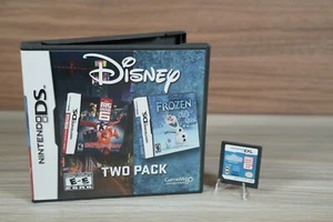Disney Two Pack Big Hero 6 & Frozen Olaf’s Quest (Nintendo DS, 2015) Complete - Picture 1 of 4