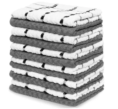 Geschirrtücher Küchenhandtücher 12er Pack 100% Baumwolle 38 x 63,5cm NEU OVP 507 - Bild 1 von 4