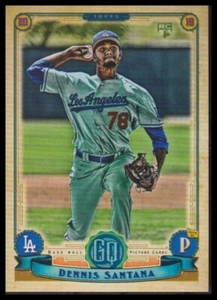 Novato Topps Gypsy Queen Dennis Santana #159 2019 - Imagen 1 de 2
