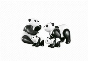 Complemento Playmobil 7896 PANDA FAMILY - Imagen 1 de 1