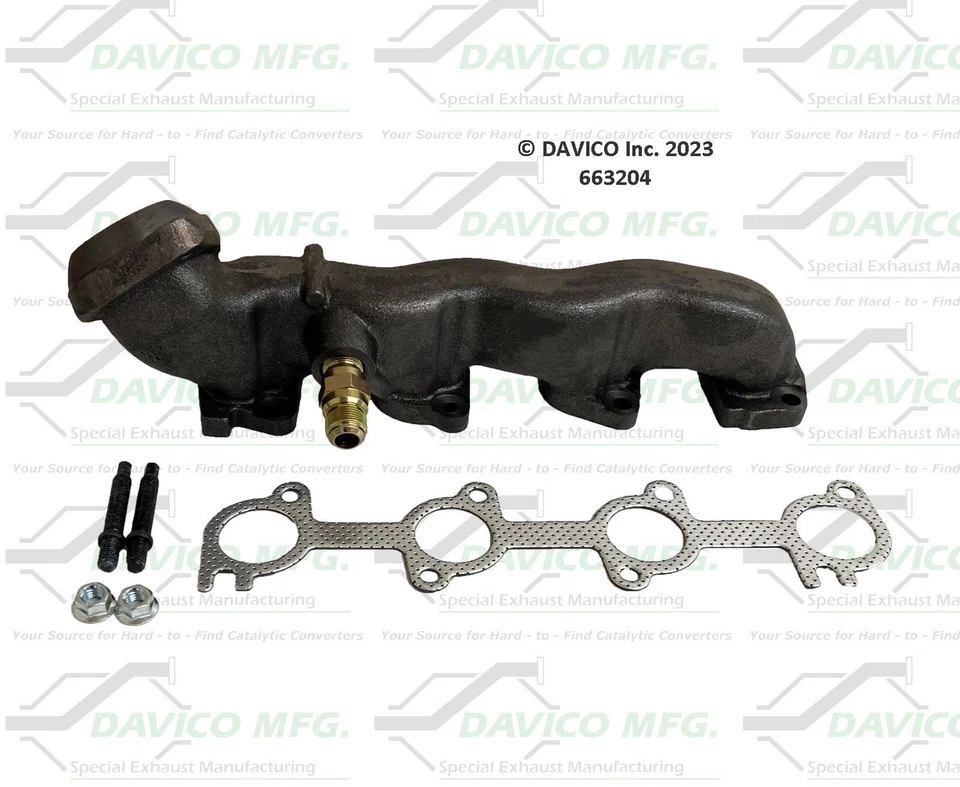 Exhaust Manifold Fits 2000 2001 2002 Ford E-150 Econoline Club Wagon 4.6L V8 GAS Foto 1 de 4