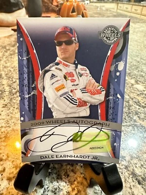2009 Wheels Autographs #16 Dale Earnhardt Jr. Black - Image 1 of 4