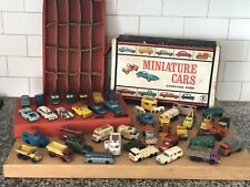 Vintage Lesney Matchbox Superfast Lot Of 41 With Case some Impy Cars Too