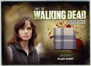 The Walking Dead TWD Season 2 Wardrobe Costume M17 Lori Grimes plaid shirt - Picture 1 of 1