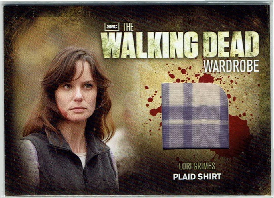 The Walking Dead TWD Season 2 Wardrobe Costume M17 Lori Grimes plaid shirt - Image 1 of 1
