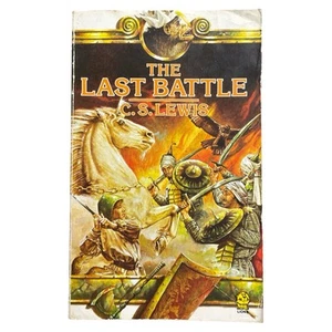 The Last Battle C.S. Lewis Fantasy Novel Narnia Series Vintage Paperback Book - Picture 1 of 8