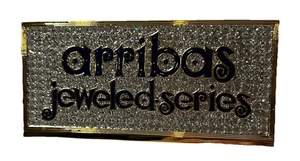 Disney Arribas Brothers Parks Exclusive Jeweled Store Display Plaque NMIB - Picture 1 of 7