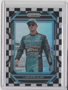 2023 Panini Prizm Prizms Checkered Flag Prizm #55 Lawless Alan 35/50 - Picture 1 of 2