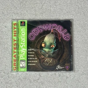 Oddworld: Abe's Oddysee (Sony PlayStation 1, 1997) Greatest Hits PS1 Videospiel - Bild 1 von 4