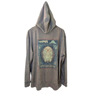 Sudadera con Capucha Disney Expedition Everest Yeti Ligera Cremallera Completa Para Hombre Gris Grande - Imagen 1 de 8
