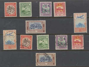 Ceylon Stamps 1950 New Issue SG413/8 Mint hinged + used set CV £23.75 - Picture 1 of 4