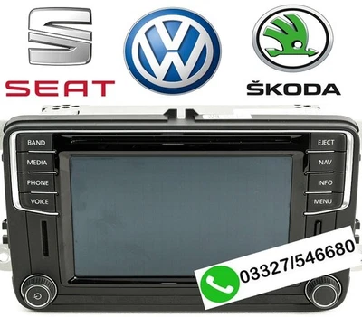 Reparatur VW SEAT Skoda Discover Media Display MIB 2 Touchscreen Navi Fehler T6 - Bild 1 von 4