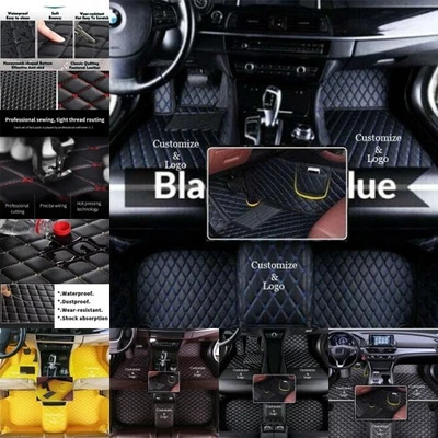 For Buick Park Avenue 1998-2005 Car Floor Mats Custom Liners Carpets Waterproof - Image 1 of 4