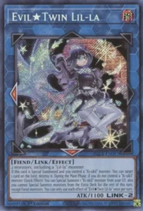 x1 Evil Twin Lil-la - BLCR-EN097 - Secret Rare - 1st Edition Yu-Gi-Oh! M/NM - Picture 1 of 1