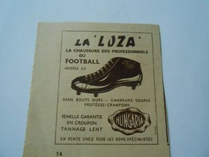 1950 Original Print Pub La Luza Fußballschuh Modell 312 - Bild 1 von 1