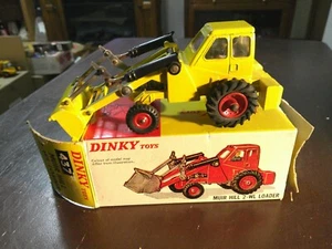 Dinky Toys #437 Muir Hill 2-WL caricatore Taylor Woodrow giallo con scatola originale HW20 - Foto 1 di 12